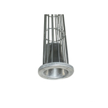 316L stainless steel filter bag cage 150*4000mml including venturi tube 5mm side 4mm thickness 20 ribs 200mm ring spacing